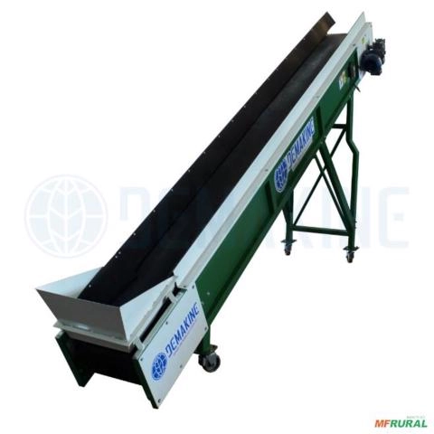 Esteira Inclinada de Correia Lisa Imagem Esteira Inclinada de Correia Lisa