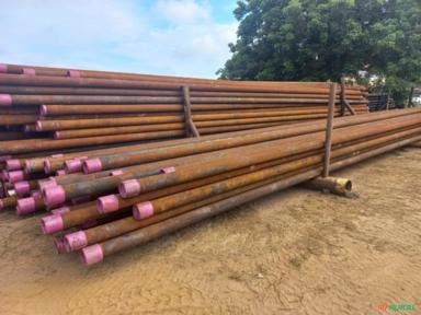 Tubos de Aço Carbono 5 1/2” L-80 – Usados, Sem Costura Imagem Tubos de Aço Carbono 5 1/2” L-80 – Usados, Sem Costura