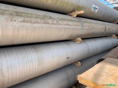 Imagem TUBOS DE AÇO CARBONO DE 34” (863,6 MM) x 0,375” (9,53 MM) x +/- 12,2 MTS Imagem TUBOS DE AÇO CARBONO DE 34” (863,6 MM) x 0,375” (9,53 MM) x +/- 12,2 MTS