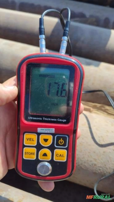 Tubos de Aço Carbono 6 5/8” – Espessura 17,8 mm Imagem Tubos de Aço Carbono 6 5/8” – Espessura 17,8 mm