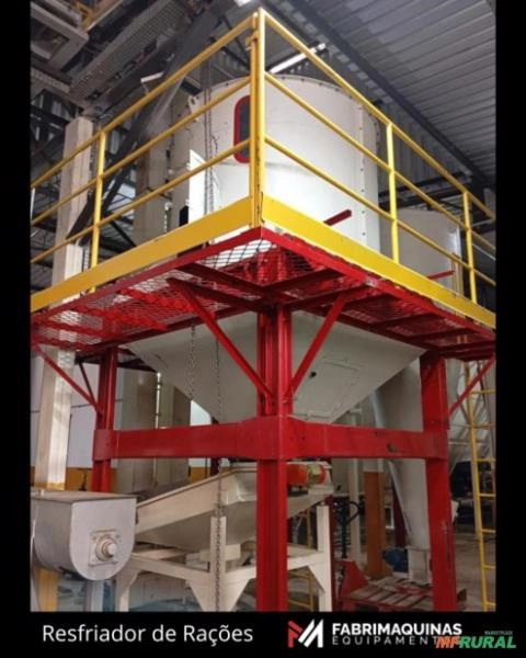 Resfriador de Ração Industrial Imagem Resfriador de Ração Industrial