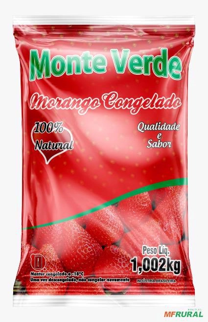 morango congelado