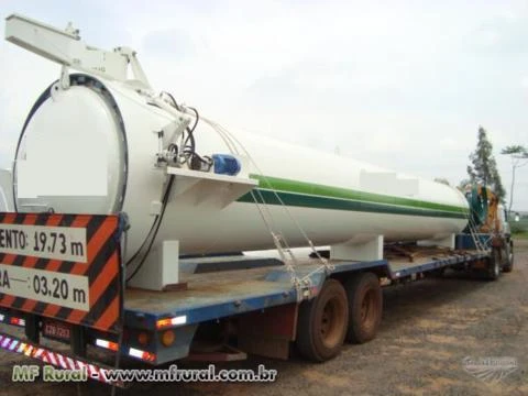 AUTOCLAVE PARA TRATAMENTO DE MADEIRA