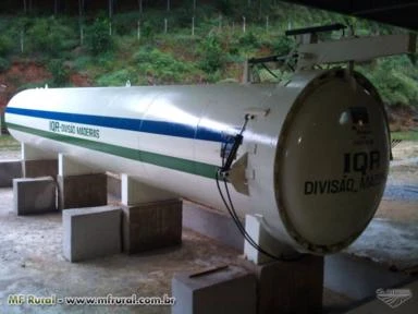 AUTOCLAVE PARA TRATAMENTO DE MADEIRA