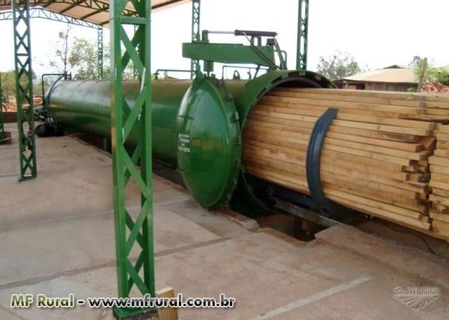 AUTOCLAVE PARA TRATAMENTO DE MADEIRA