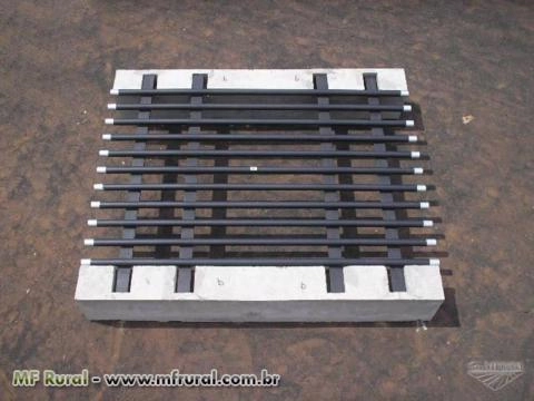 MATA - BURRO INTEIRO TRILHO AÇO/TUBO Imagem MATA - BURRO INTEIRO TRILHO AÇO/TUBO