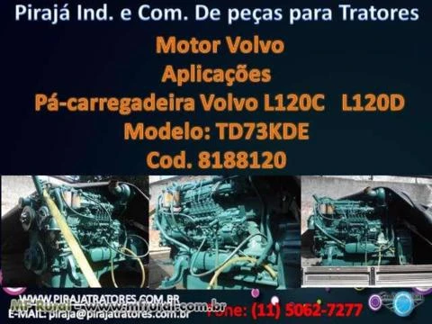 Peças para G940B Volvo - Diferencial - Motor - Cilindros - Kits Camisa Volvo -
