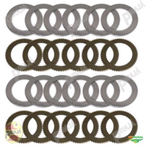 KIT DE DISCOS DA TRANSMISSÃO - 11144486 L110E, L120E, L150E, L180E  VOLVO Imagem KIT DE DISCOS DA TRANSMISSÃO - 11144486 L110E, L120E, L150E, L180E  VOLVO