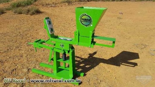 Máquina de Tijolo Ecológico Imagem Máquina de Tijolo Ecológico