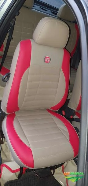 Imagem Capas de Banco Personalizadas Imitação de Couro Imagem Capas de Banco Personalizadas Imitação de Couro