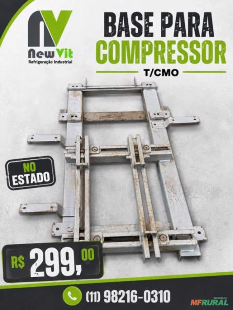 BASE PARA COMPRESSOR T/CMO Imagem BASE PARA COMPRESSOR T/CMO