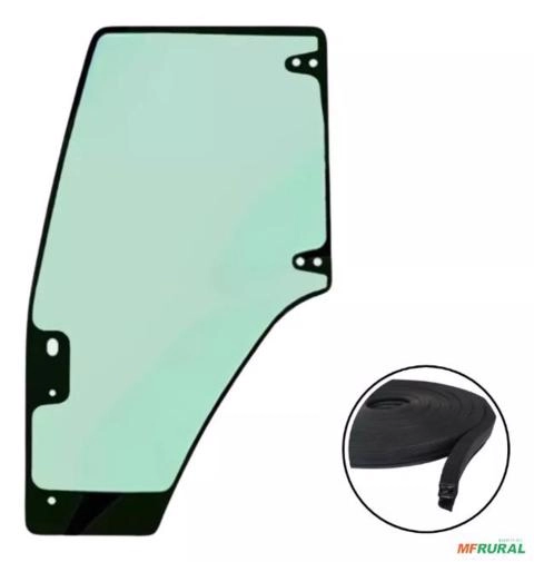 Imagem Kit Borracha E Vidro Porta Esquerda New Holland Tm-tl-ts Imagem Kit Borracha E Vidro Porta Esquerda New Holland Tm-tl-ts