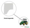 Vidro Da Porta Esquerda Trator John Deere 7715 Imagem Vidro Da Porta Esquerda Trator John Deere 7715