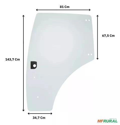 Porta Esquerda Compatível Com O New Holland T6 Imagem Porta Esquerda Compatível Com O New Holland T6