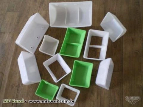 Caçambas plasticas para elevadores de silos Imagem Caçambas plasticas para elevadores de silos