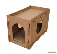 CASINHA DE BRINQUEDO PARA GATOS