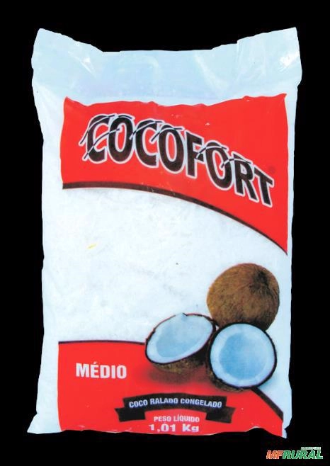 Coco Ralado Congelado Imagem Coco Ralado Congelado