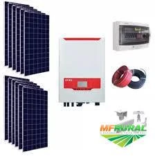 kit gerador solar fotovoltaico com 4 placas