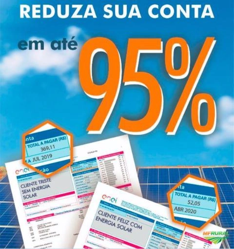 kit gerador solar fotovoltaico com 4 placas Imagem kit gerador solar fotovoltaico com 4 placas