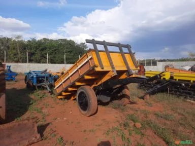 CARRETA AGRÍCOLA 4.000 KG 1 EIXO (CARRETÃO)