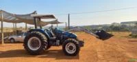 NEW HOLLAND TL 80 COM CONJUNTO FRONTAL PLAINA E PÁ