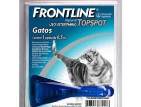 Antipulgas e Carrapatos Frontline Top Spot para Gatos - 0,5ml