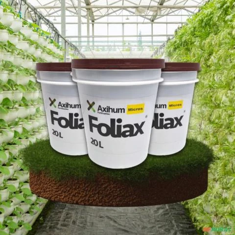 Foliax Micros Concentrado De Micronutrientes Enriquecidos Com Substâncias Húmicas Balde De 20L