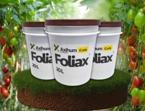 Foliax CAB Fertilizante Foliar Rico Em Cálcio e Magnésio Enriquecido Com Substâncias Húmicas