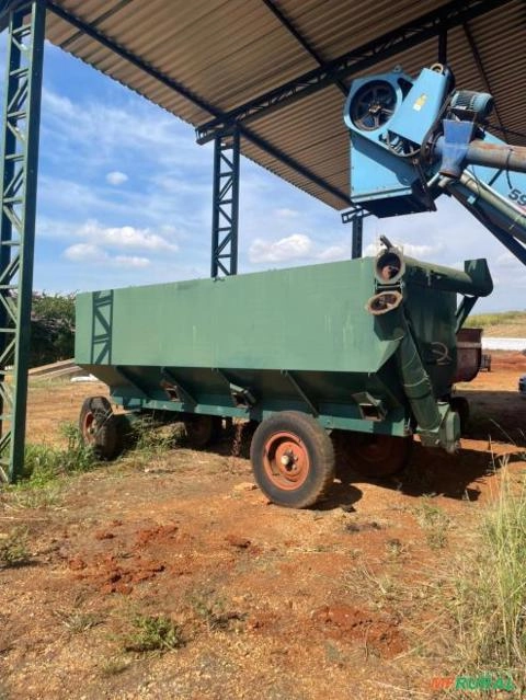 Carreta Graneleira Chupim Basculante Maschietto 10 tons Imagem Carreta Graneleira Chupim Basculante Maschietto 10 tons