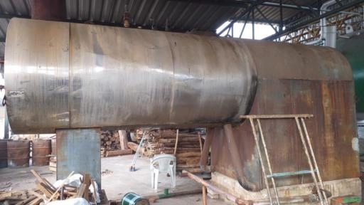 Caldeira a lenha Imagem Caldeira a lenha