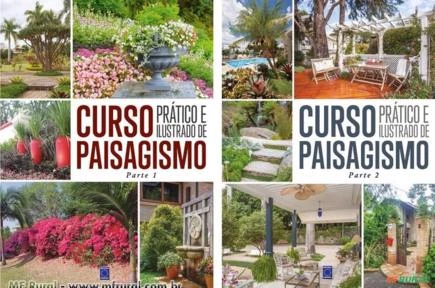 Coleção Curso Prático e Ilustrado de Paisagismo - 2 volumes