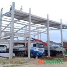 Estruturas pré-fabricadas de concreto para galpões industriais, comerciais, rurais, institucionais