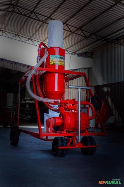 ASPIRADOR SUGADOR DE GRÃOS E RESÍDUOS  SUGAMATEC COM SISTEMA DE FILTRO Imagem ASPIRADOR SUGADOR DE GRÃOS E RESÍDUOS  SUGAMATEC COM SISTEMA DE FILTRO