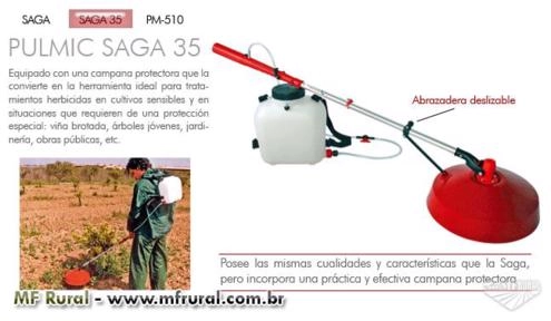 Pulverizador Baixo Volume Pulmic Saga 35 E Plegable Imagem Pulverizador Baixo Volume Pulmic Saga 35 E Plegable