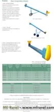 Rosca transportadora chupim - varias medidas